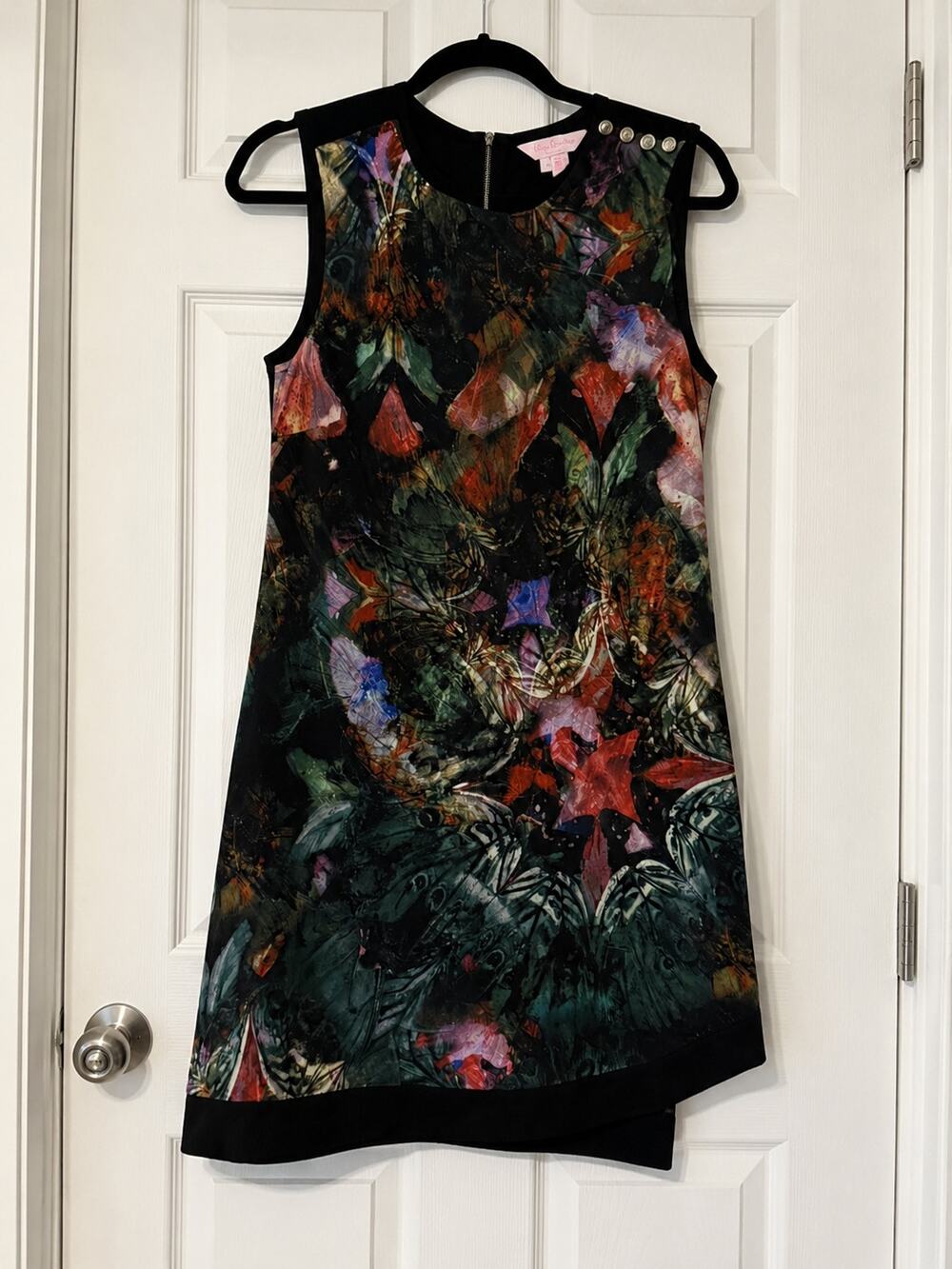 Ted Baker London Sleeveless Butterfly Cape Dress – Size 2